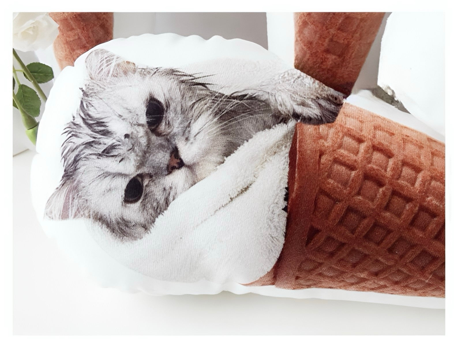 Haustierkissen -icecream- mit eigenem Bild